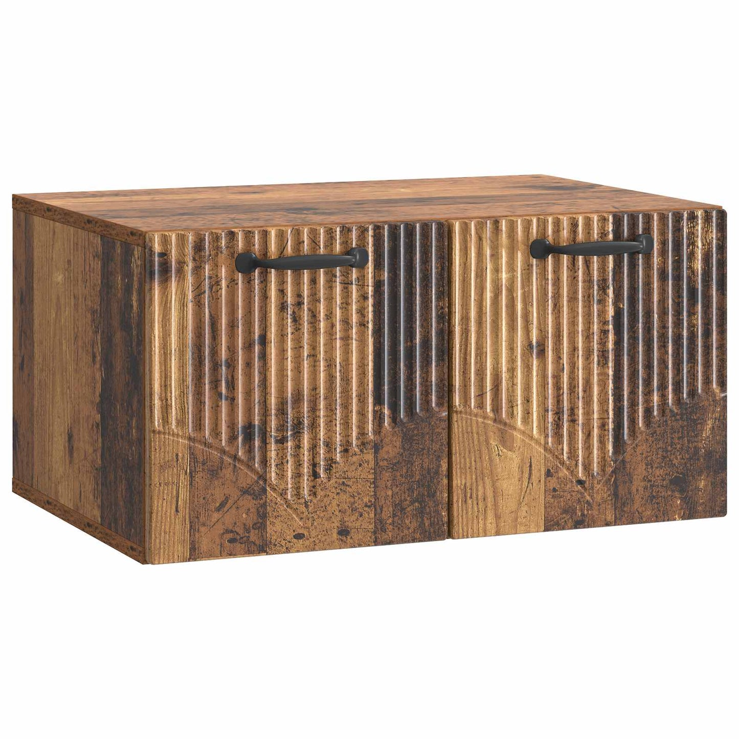Væghængt TV-skab Gammelt træ 59,5 x 41 x 30 cm Konstrueret træ