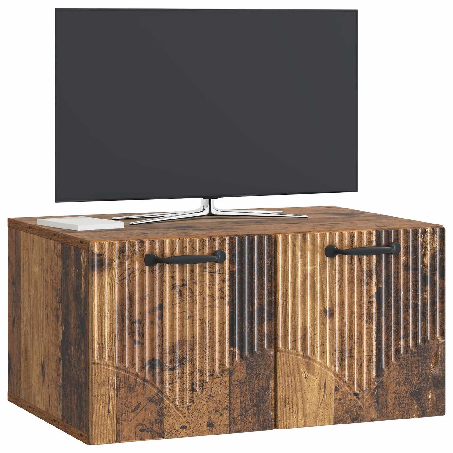 Væghængt TV-skab Gammelt træ 59,5 x 41 x 30 cm Konstrueret træ