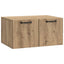 Væghængt TV-skab Artisan-eg 59,5 x 41 x 30 cm Konstrueret træ