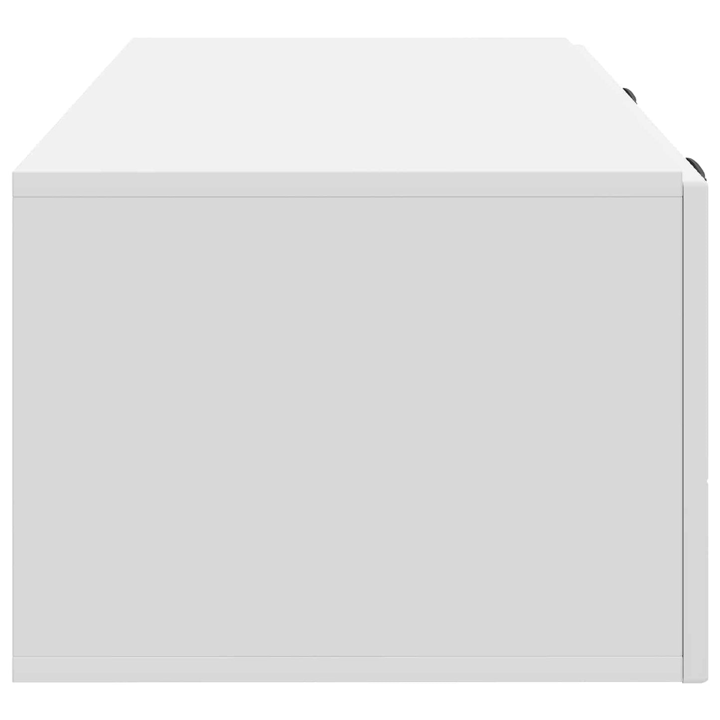 Væghængt TV-skab Hvid 78,5 x 41 x 30 cm Konstrueret træ