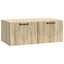Væghængt TV-skab Sonoma-eg 78,5 x 41 x 30 cm Konstrueret træ
