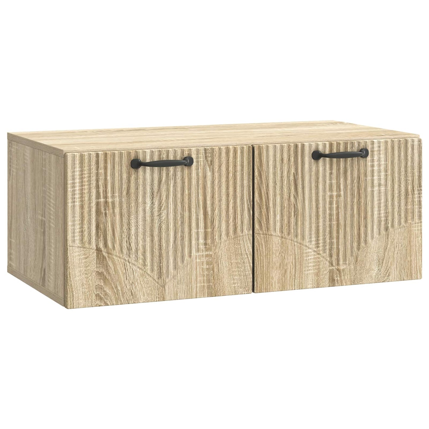 Væghængt TV-skab Sonoma-eg 78,5 x 41 x 30 cm Konstrueret træ