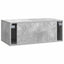 Væghængt TV-skab Betongrå 78,5 x 41 x 30 cm Konstrueret træ