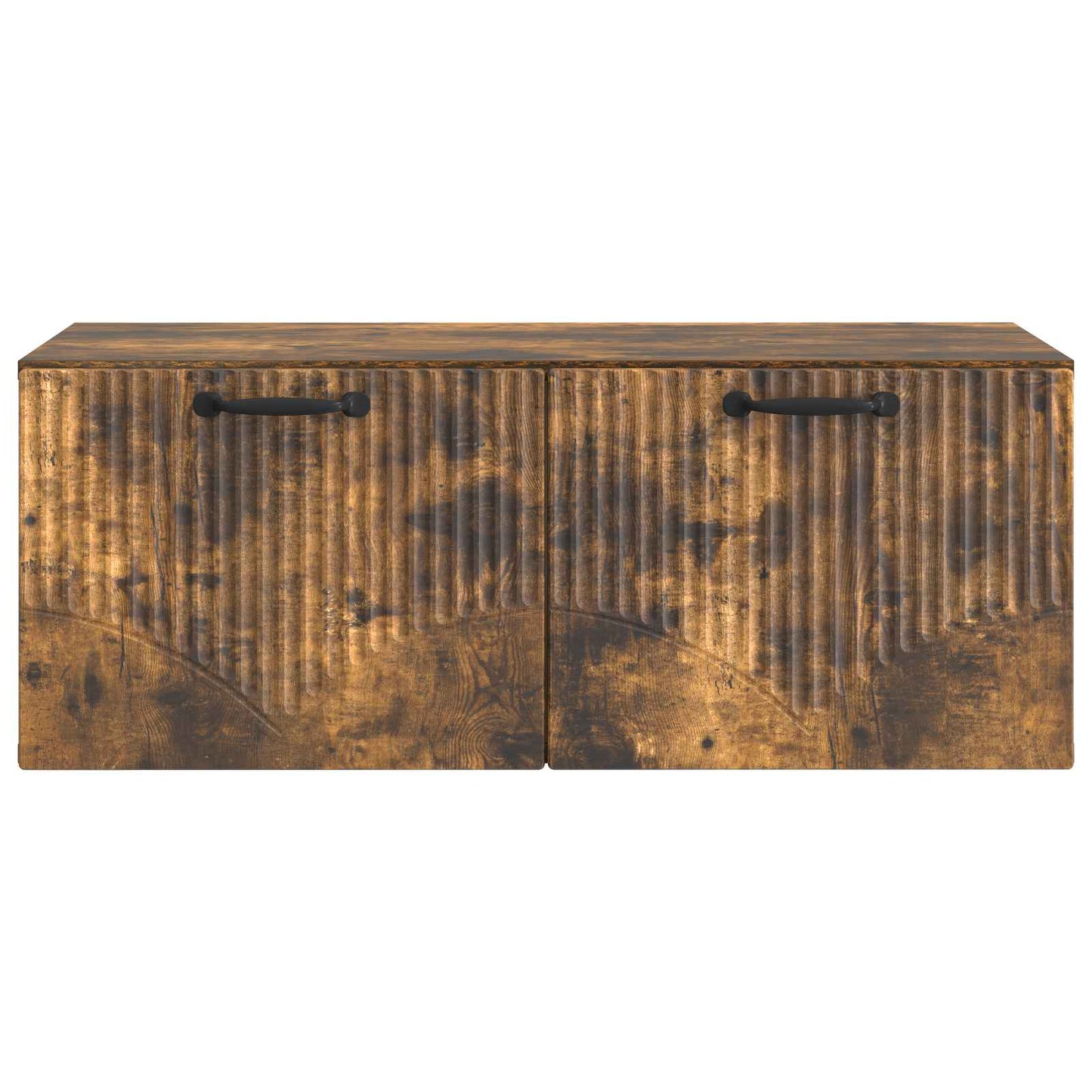 Væghængt TV-skab Røget eg 78,5 x 41 x 30 cm Konstrueret træ