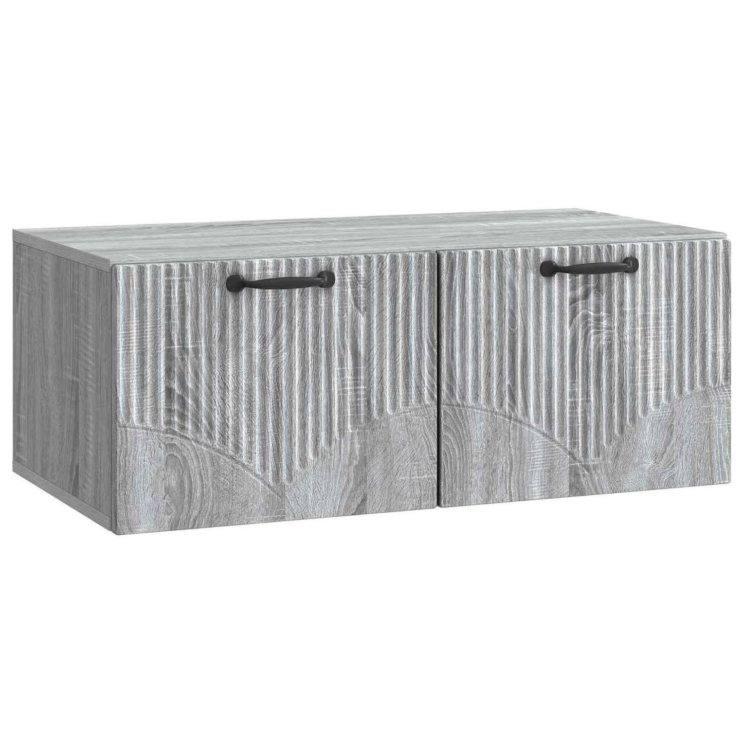 Væghængt TV-skab Vægmonteret Grå sonoma-eg 78,5 x 41 x 30 cm