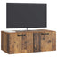 Væghængt TV-skab Gammelt træ 78,5 x 41 x 30 cm Konstrueret træ