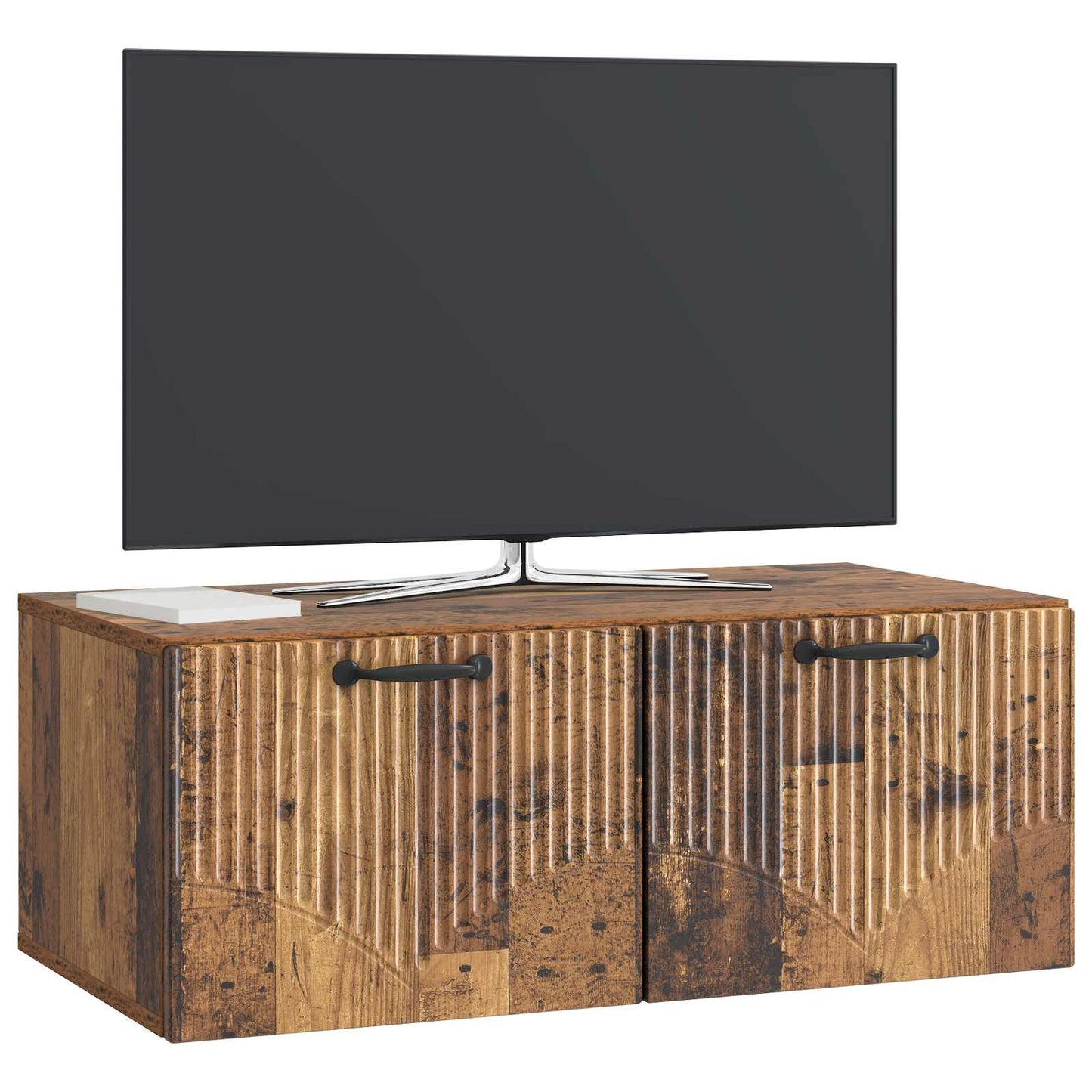 Væghængt TV-skab Gammelt træ 78,5 x 41 x 30 cm Konstrueret træ