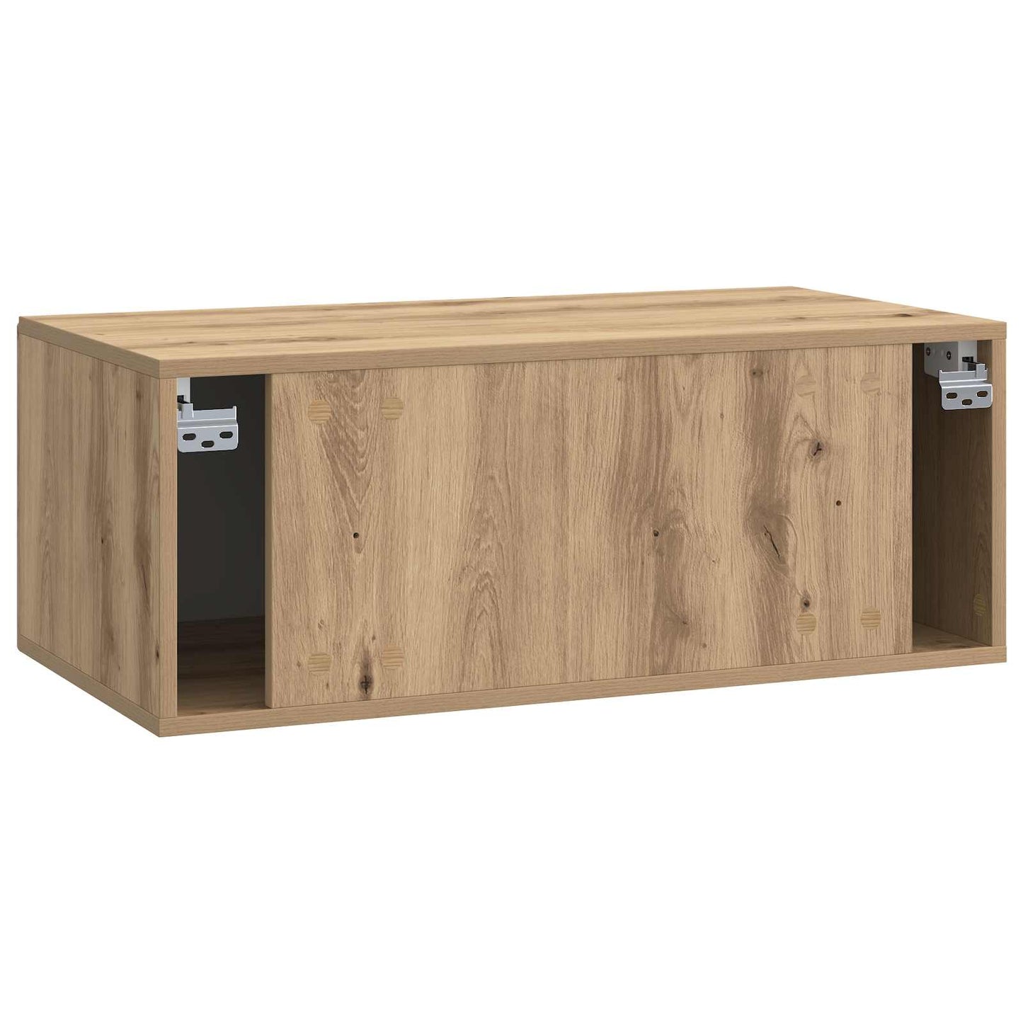 Væghængt TV-skab 78,5 x 41 x 30 cm Artisan-eg Konstrueret træ