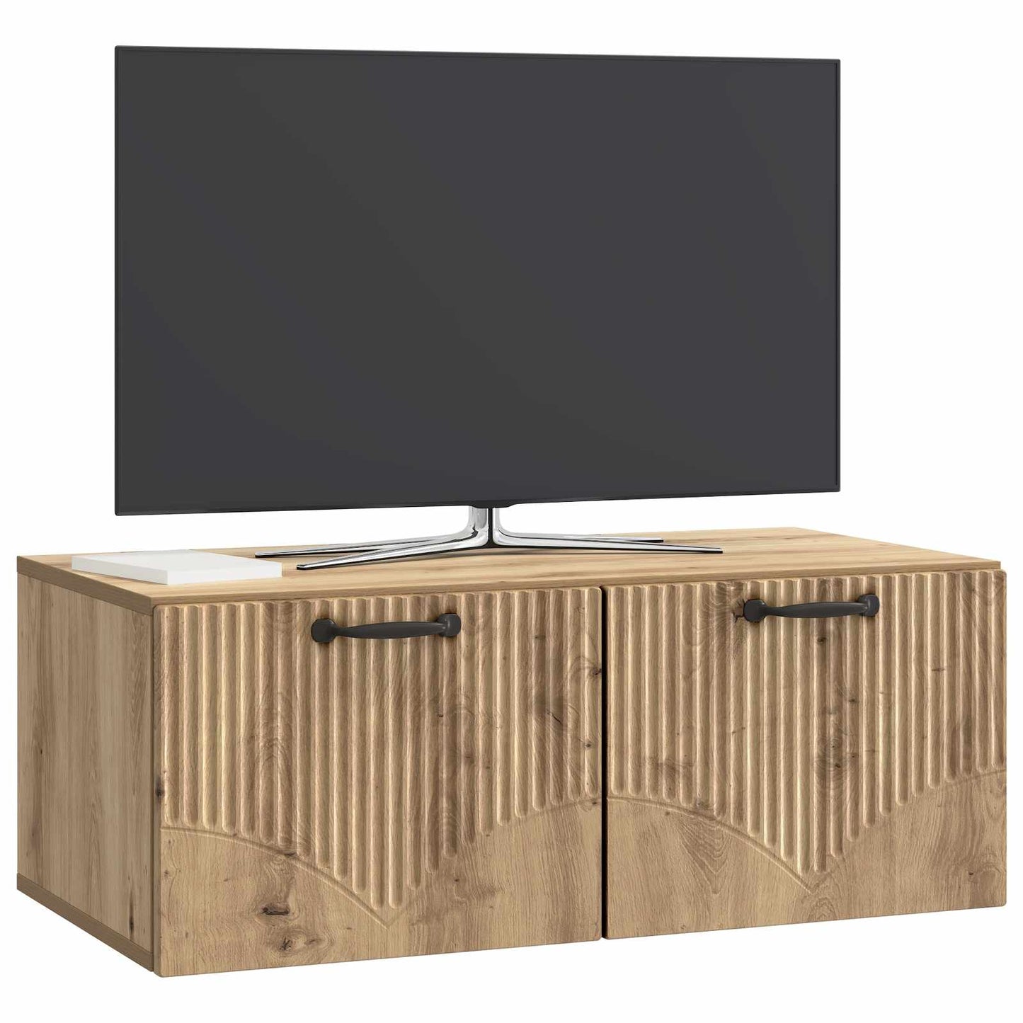 Væghængt TV-skab 78,5 x 41 x 30 cm Artisan-eg Konstrueret træ
