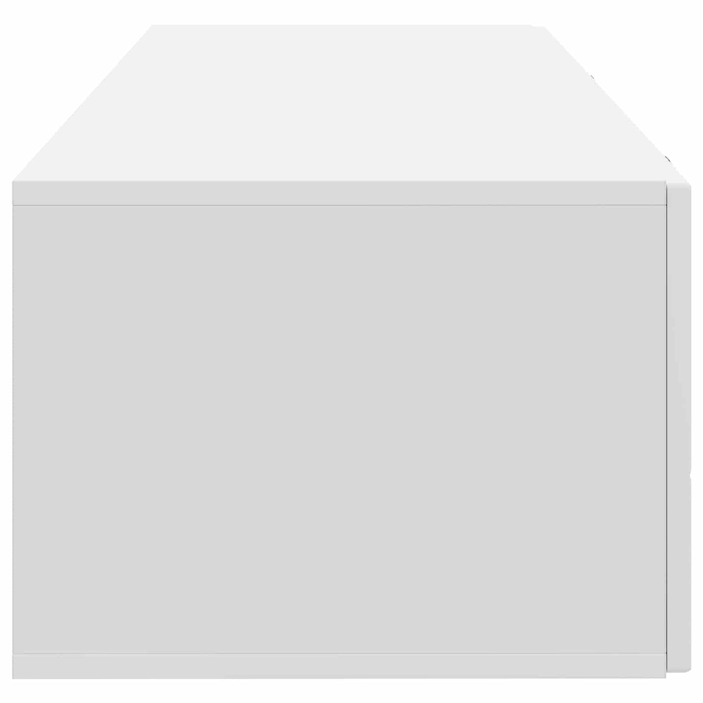 Væghængt TV-skab Hvid 98 x 41 x 30 cm Konstrueret træ