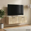 Væghængt TV-skab Sonoma-eg 98 x 41 x 30 cm Konstrueret træ