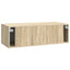 Væghængt TV-skab Sonoma-eg 98 x 41 x 30 cm Konstrueret træ