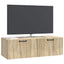 Væghængt TV-skab Sonoma-eg 98 x 41 x 30 cm Konstrueret træ