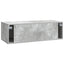 Væghængt TV-skab Betongrå 98 x 41 x 30 cm Konstrueret træ