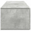 Væghængt TV-skab Betongrå 98 x 41 x 30 cm Konstrueret træ