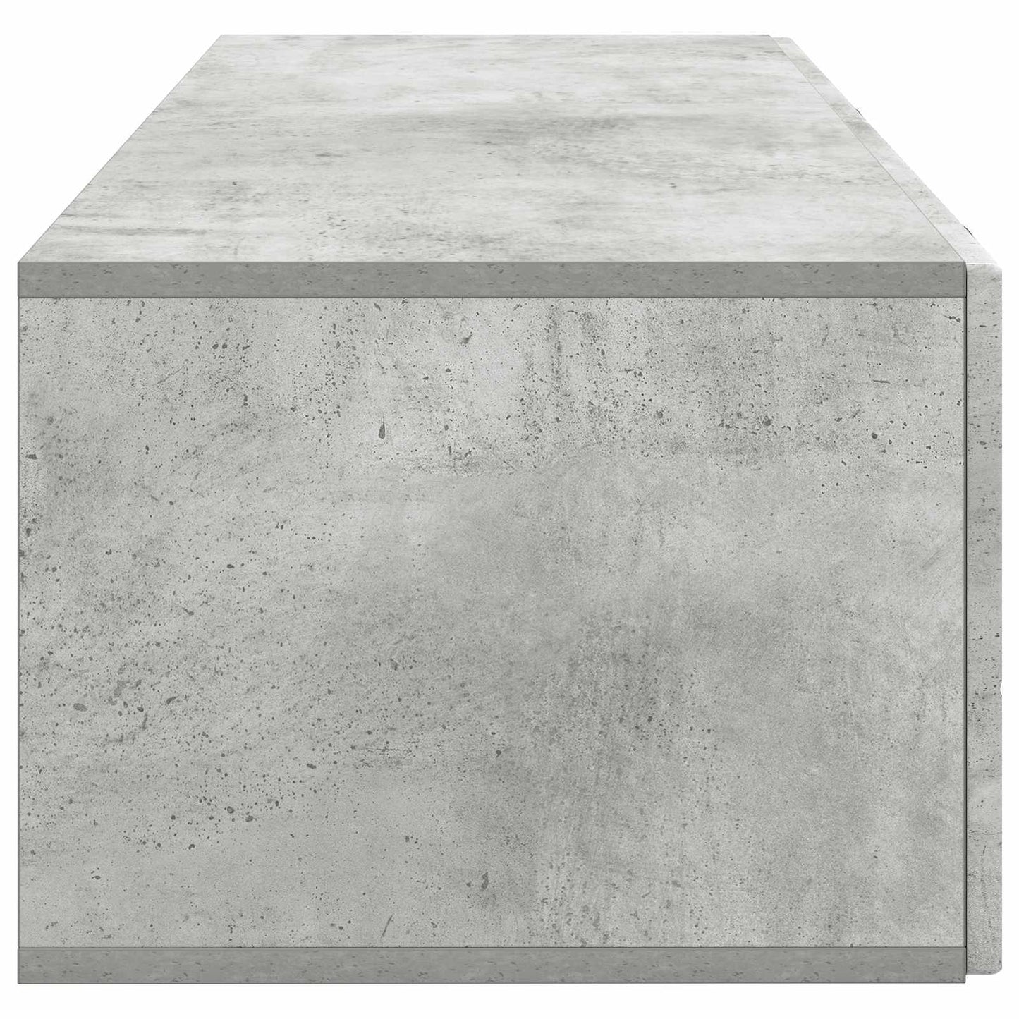 Væghængt TV-skab Betongrå 98 x 41 x 30 cm Konstrueret træ