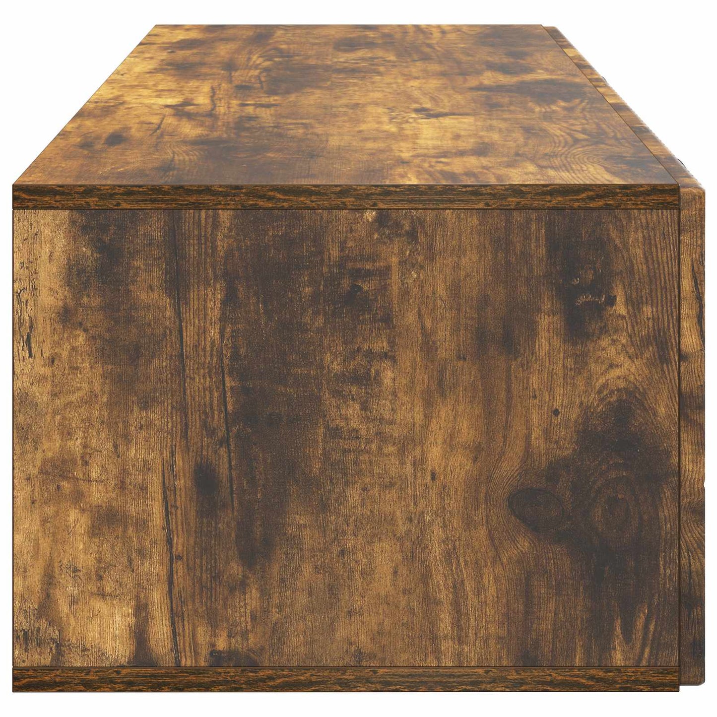 Væghængt TV-skab Røget eg 98 x 41 x 30 cm Konstrueret træ
