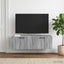 Væghængt TV-skab Grå sonoma-eg 98 x 41 x 30 cm Konstrueret træ