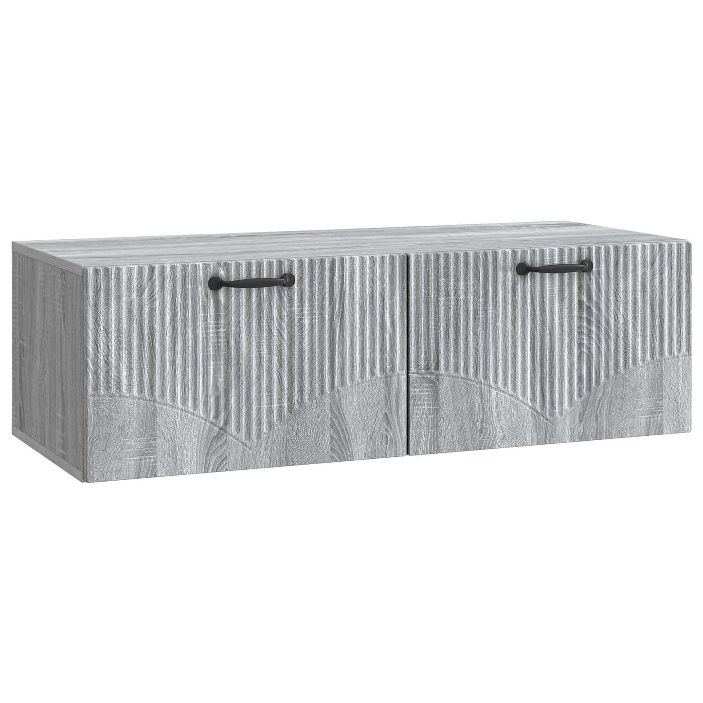 Væghængt TV-skab Grå sonoma-eg 98 x 41 x 30 cm Konstrueret træ