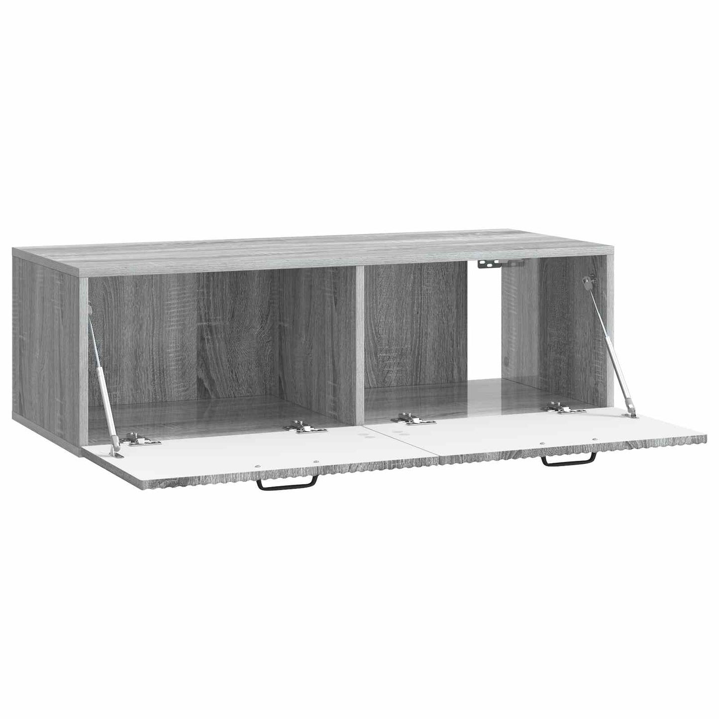 Væghængt TV-skab Grå sonoma-eg 98 x 41 x 30 cm Konstrueret træ