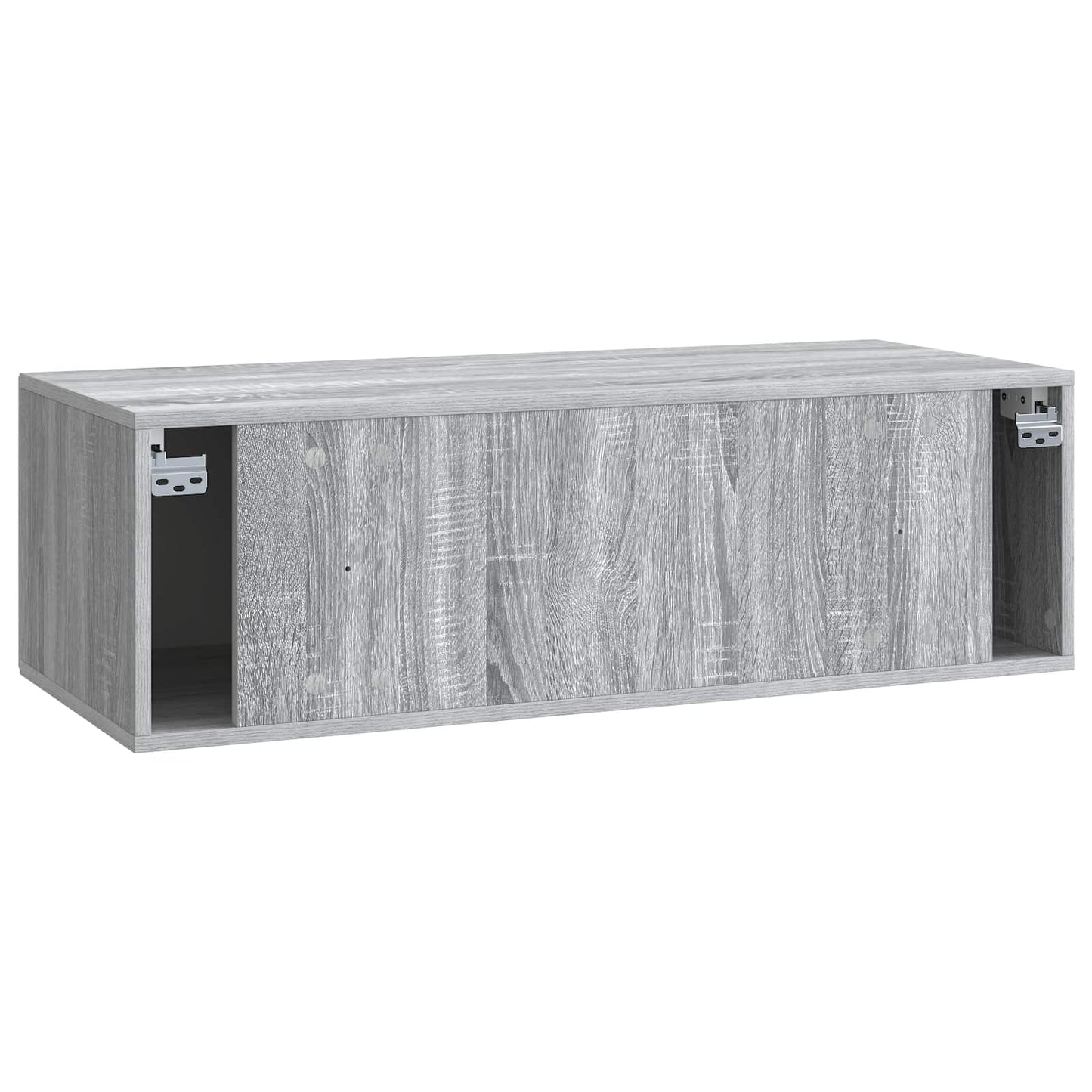 Væghængt TV-skab Grå sonoma-eg 98 x 41 x 30 cm Konstrueret træ