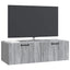 Væghængt TV-skab Grå sonoma-eg 98 x 41 x 30 cm Konstrueret træ