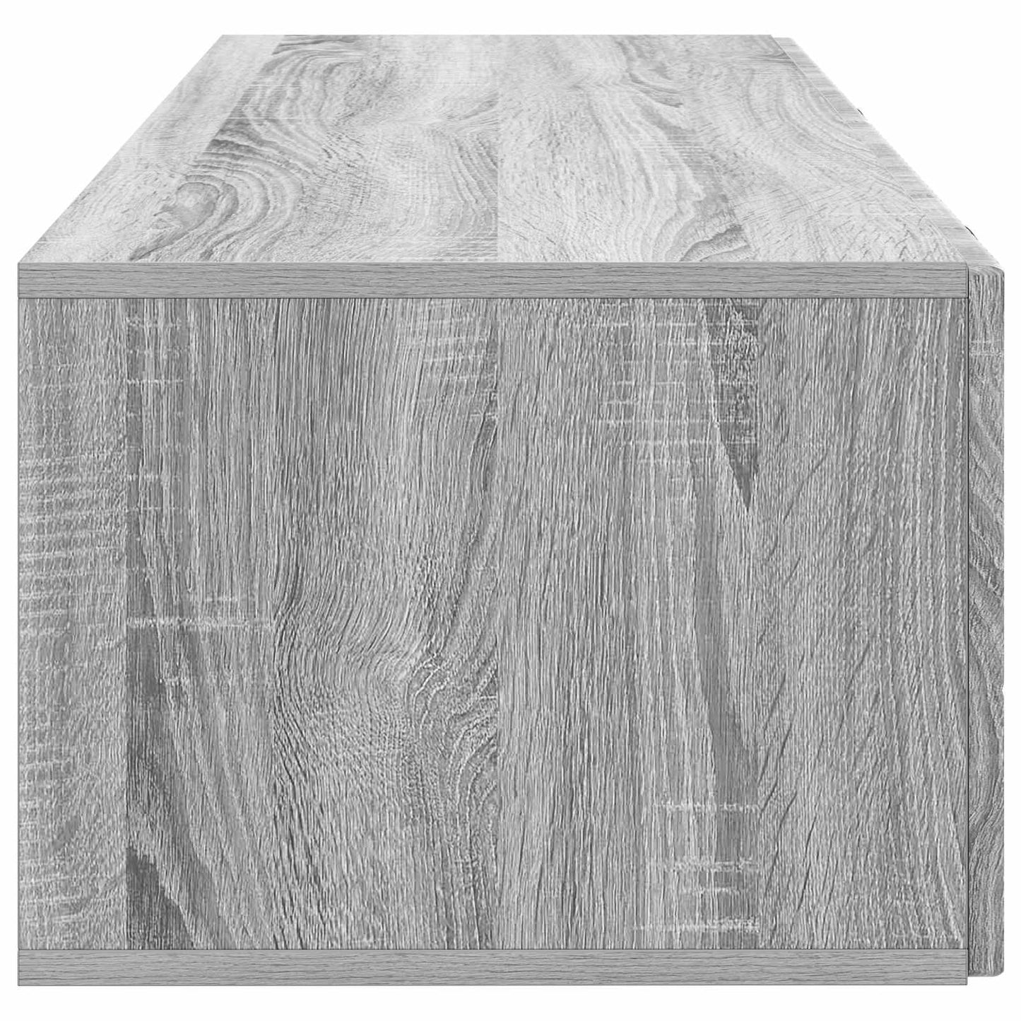 Væghængt TV-skab Grå sonoma-eg 98 x 41 x 30 cm Konstrueret træ