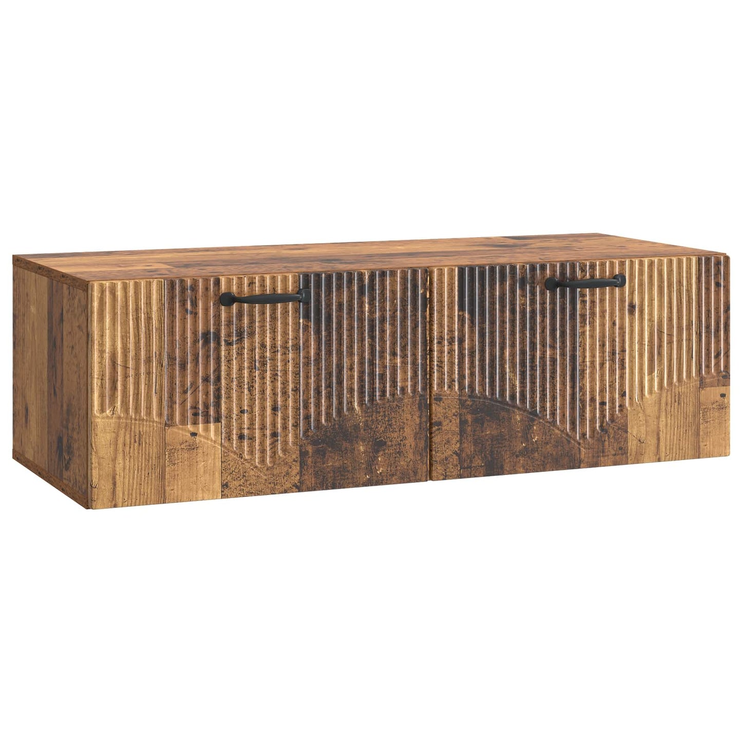 Væghængt TV-skab Gammelt træ 98 x 41 x 30 cm Konstrueret træ