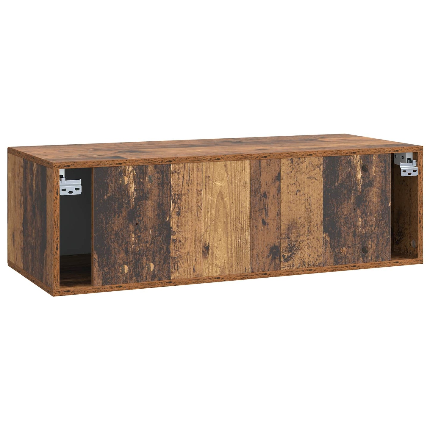Væghængt TV-skab Gammelt træ 98 x 41 x 30 cm Konstrueret træ