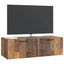 Væghængt TV-skab Gammelt træ 98 x 41 x 30 cm Konstrueret træ