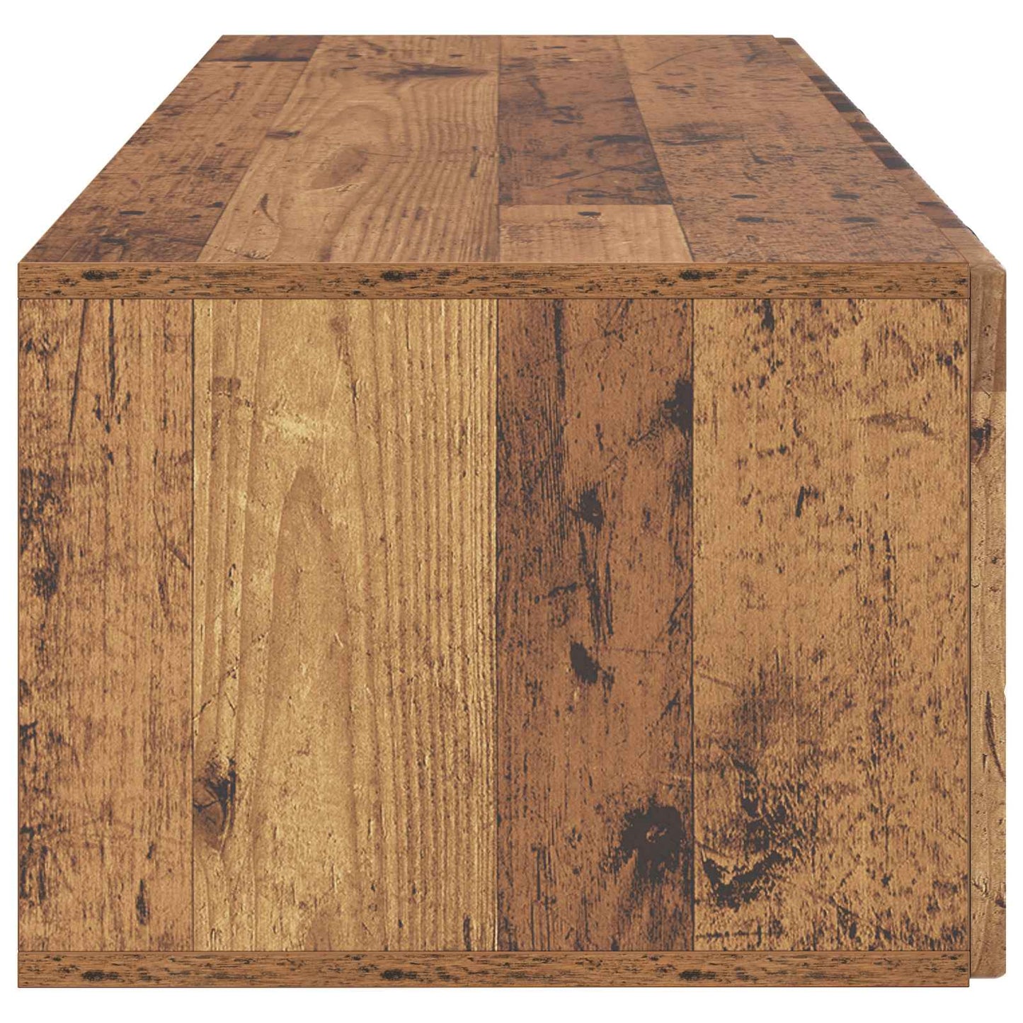 Væghængt TV-skab Gammelt træ 98 x 41 x 30 cm Konstrueret træ