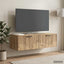Væghængt TV-skab 98 x 41 x 30 cm Artisan-eg Konstrueret træ