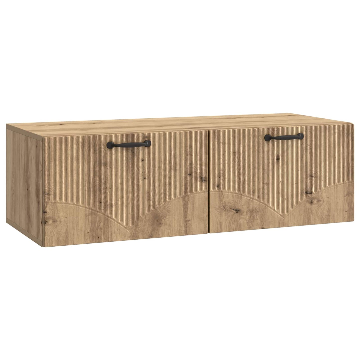 Væghængt TV-skab 98 x 41 x 30 cm Artisan-eg Konstrueret træ