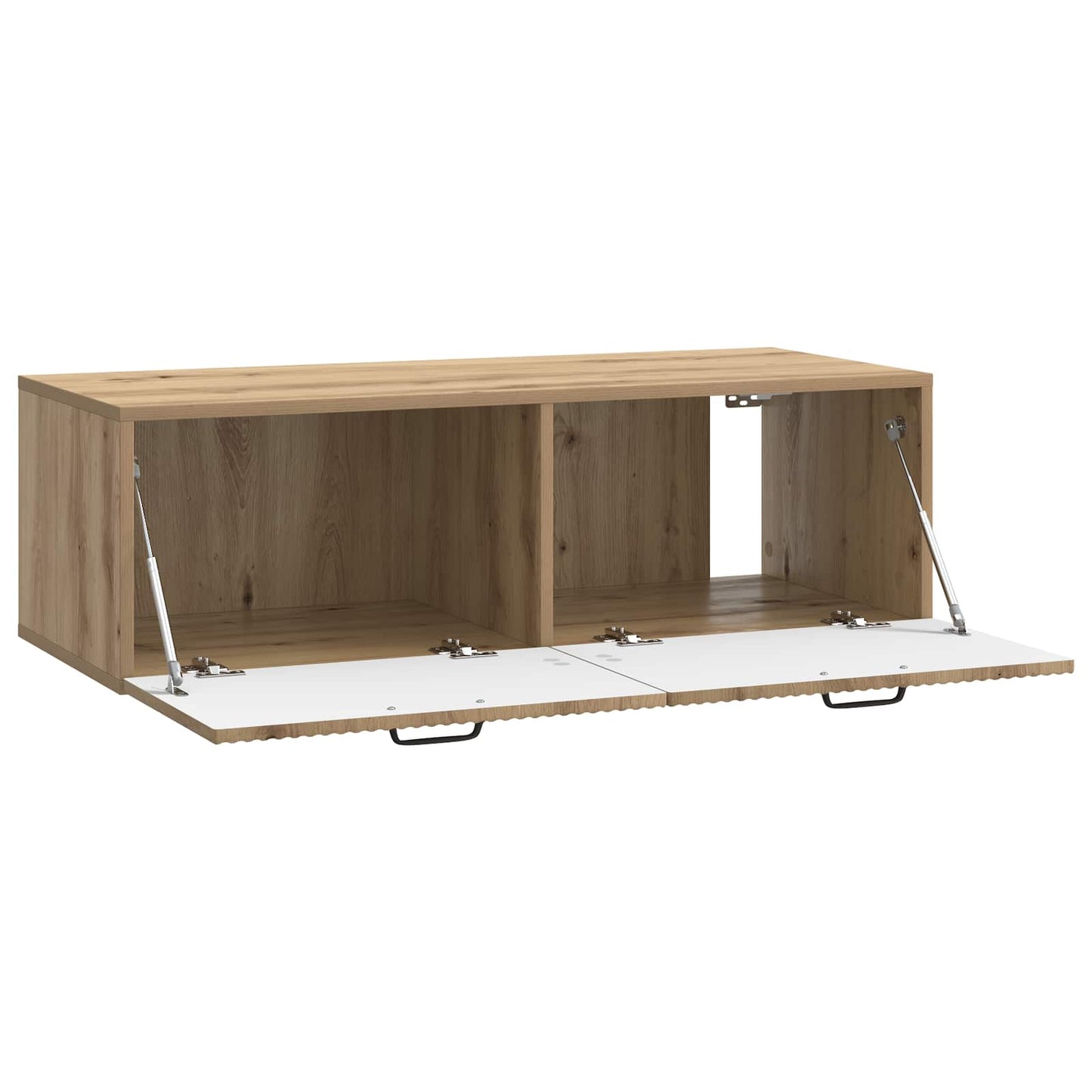Væghængt TV-skab 98 x 41 x 30 cm Artisan-eg Konstrueret træ