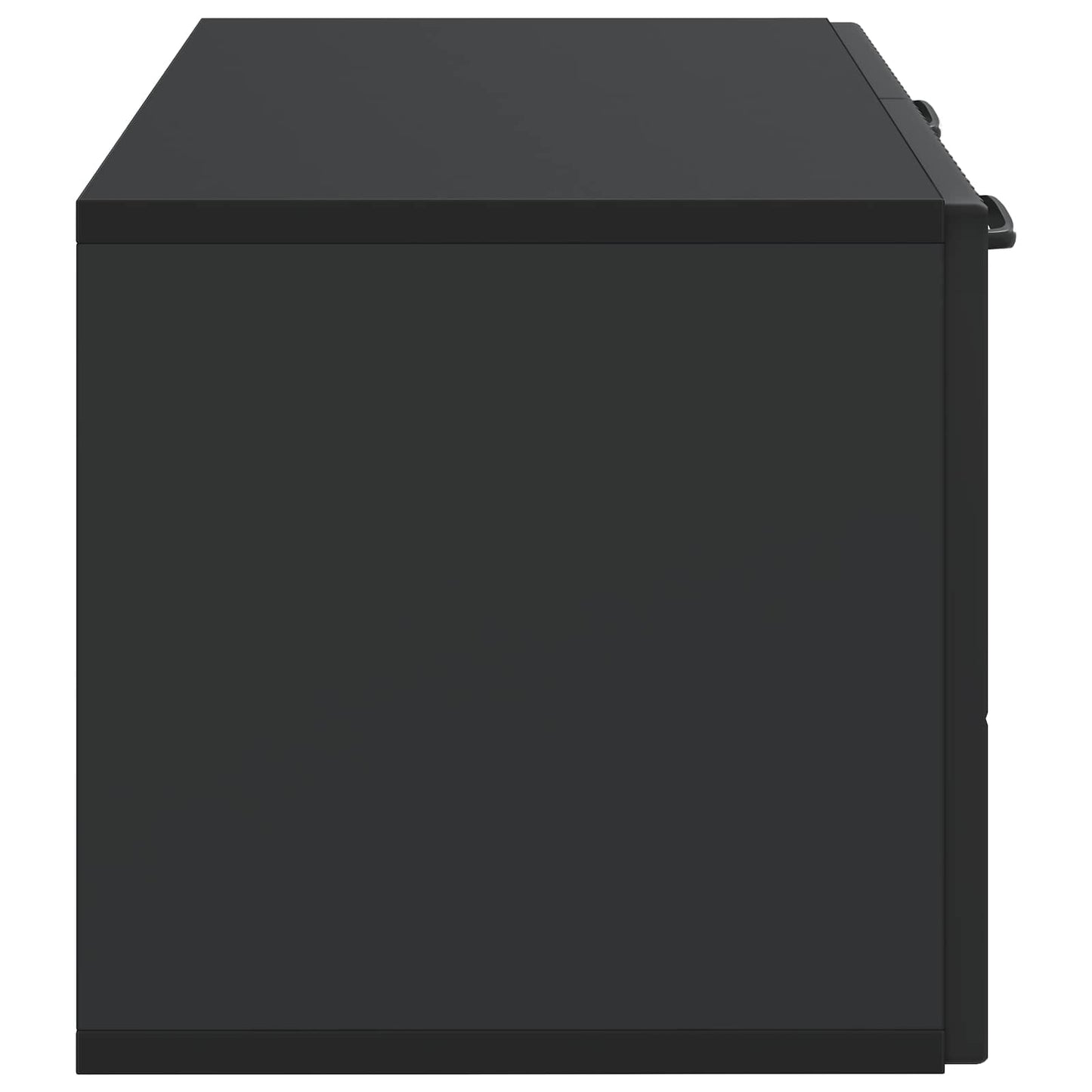 Væghængt TV-skab Sort 59,5 x 31 x 30 cm Konstrueret træ