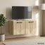 Væghængt TV-skab Sonoma-eg 59,5 x 31 x 30 cm Konstrueret træ