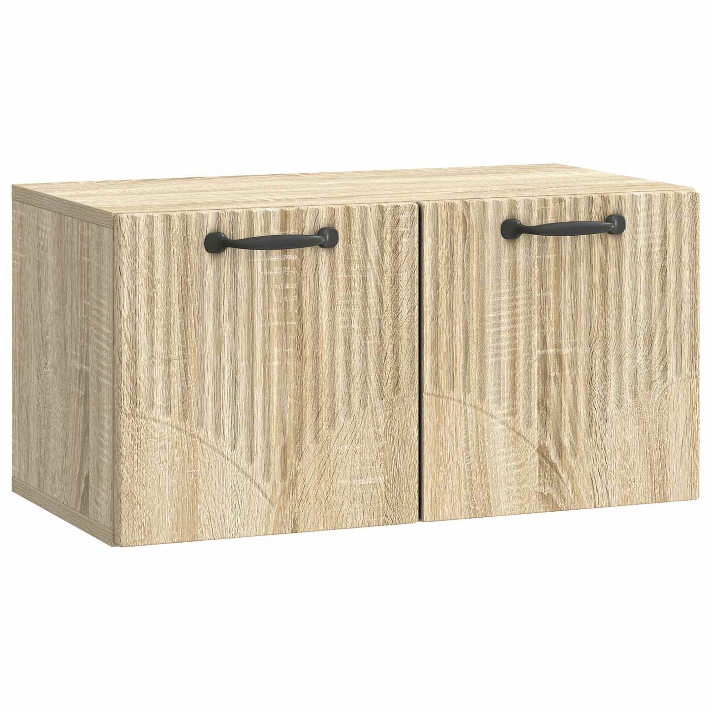 Væghængt TV-skab Sonoma-eg 59,5 x 31 x 30 cm Konstrueret træ