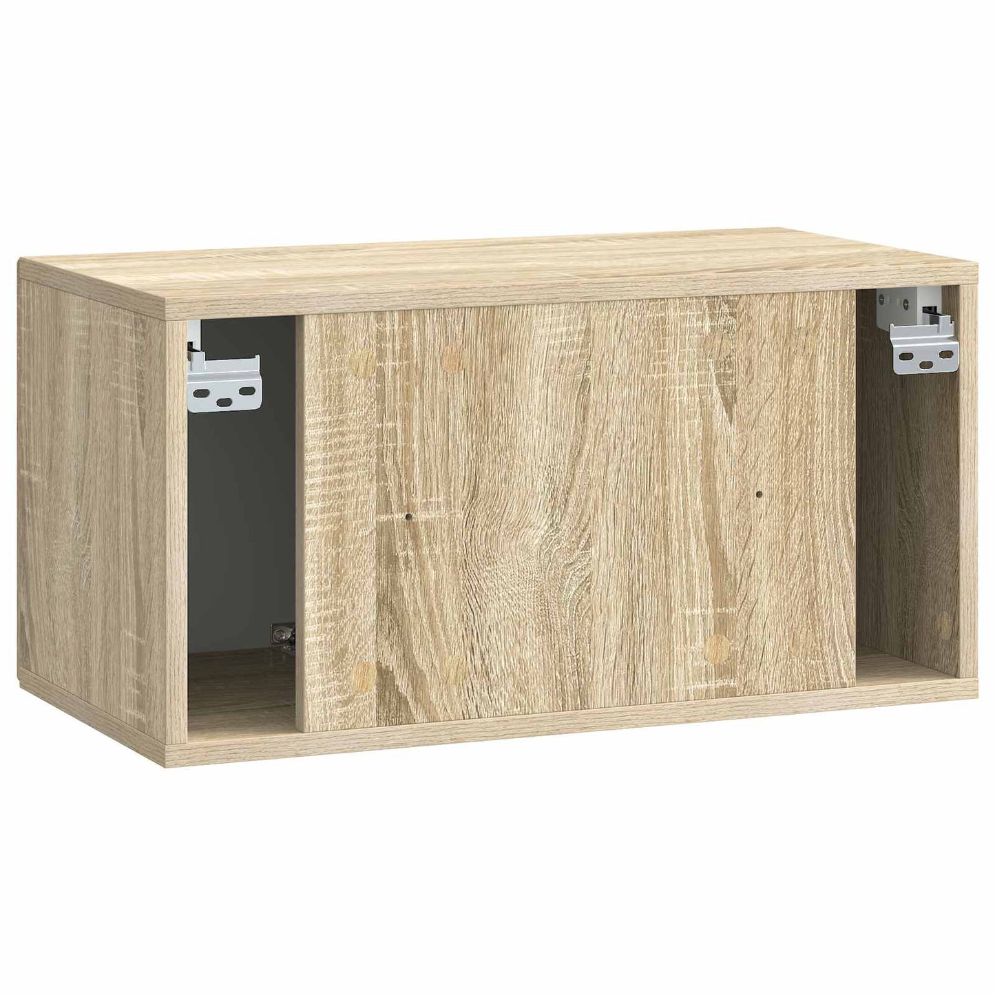 Væghængt TV-skab Sonoma-eg 59,5 x 31 x 30 cm Konstrueret træ
