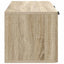 Væghængt TV-skab Sonoma-eg 59,5 x 31 x 30 cm Konstrueret træ