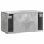 Væghængt TV-skab Betongrå 59,5 x 31 x 30 cm Konstrueret træ