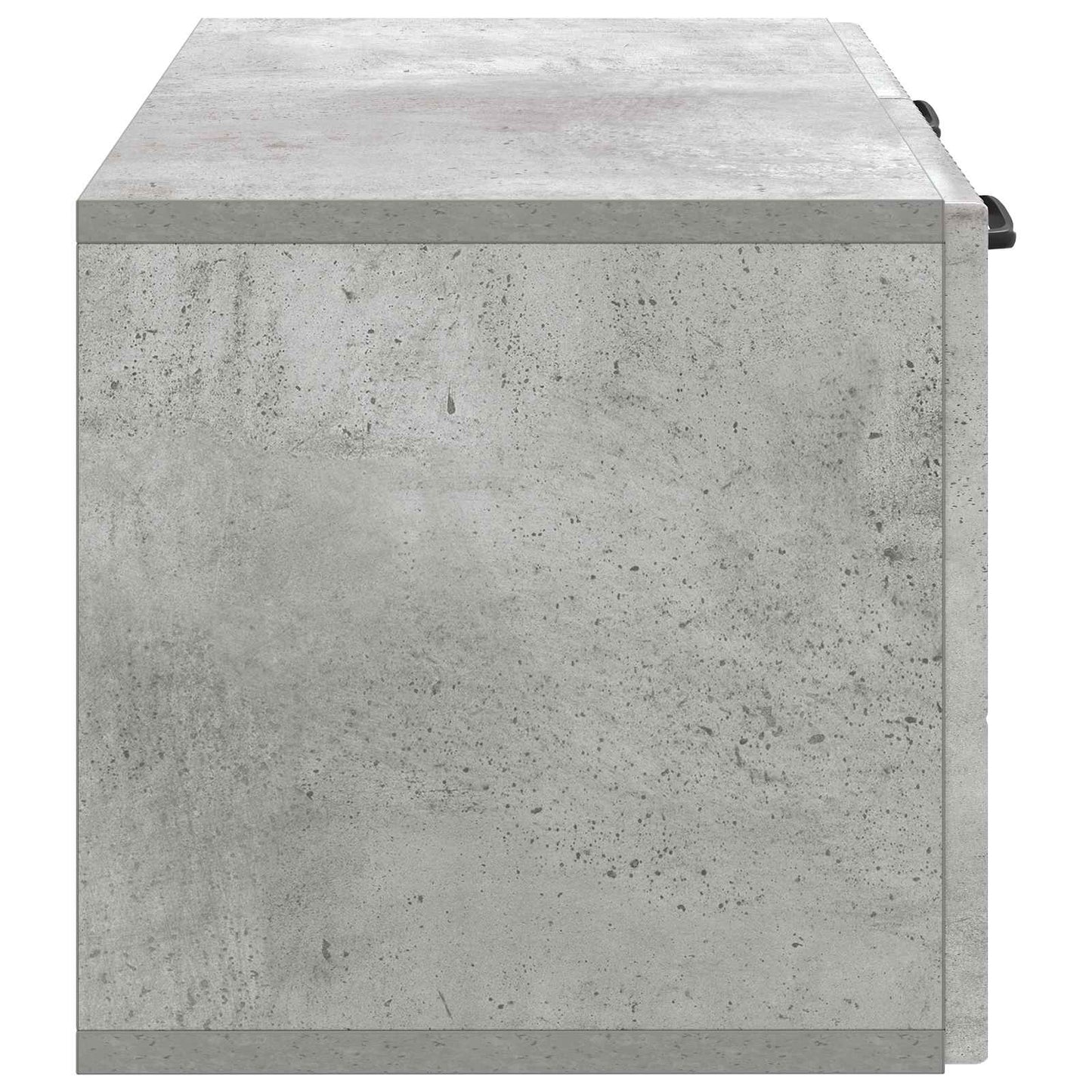 Væghængt TV-skab Betongrå 59,5 x 31 x 30 cm Konstrueret træ