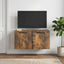 Væghængt TV-skab Røget eg 59,5 x 31 x 30 cm Konstrueret træ