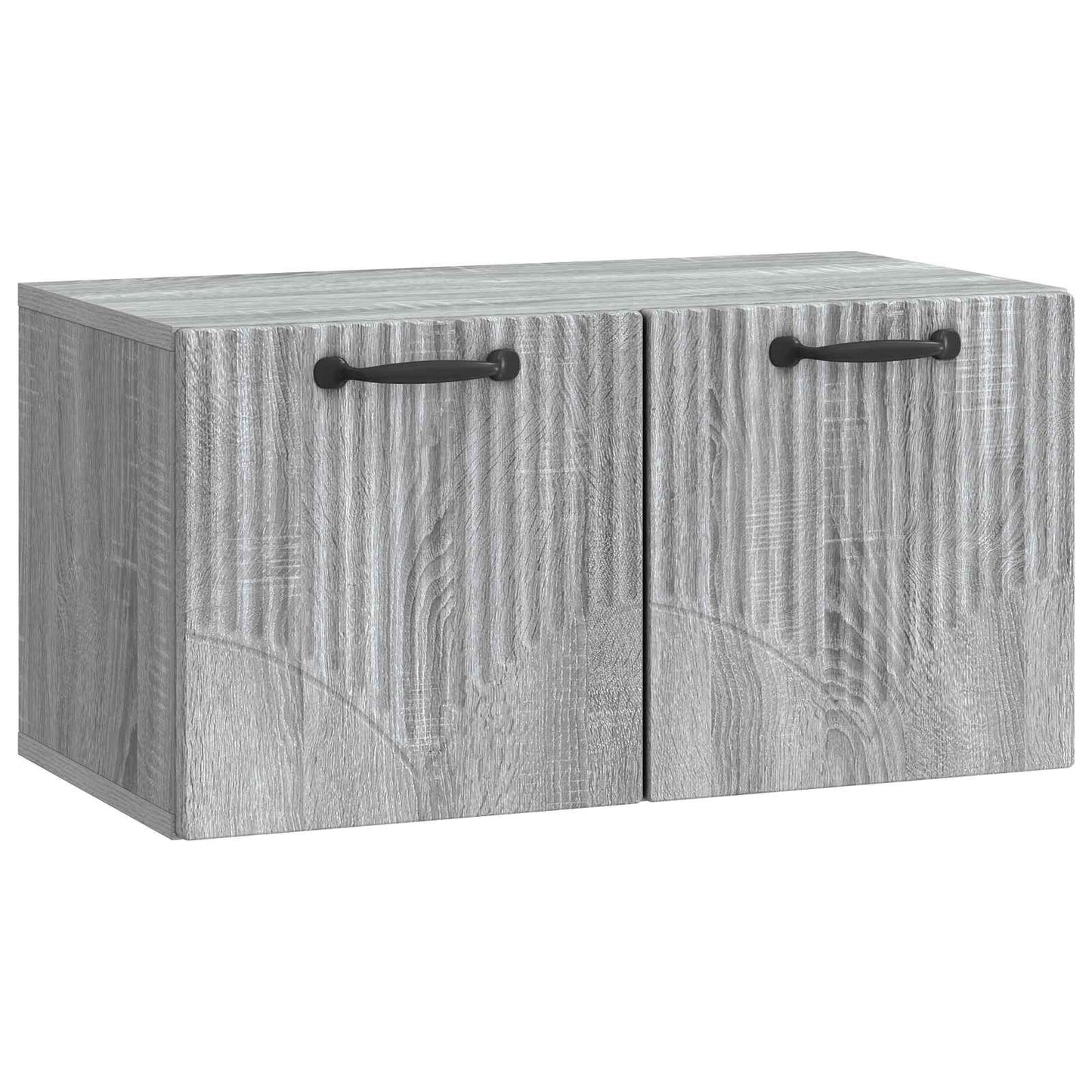 Væghængt TV-skab Vægmonteret Grå sonoma-eg 59,5 x 31 x 30 cm