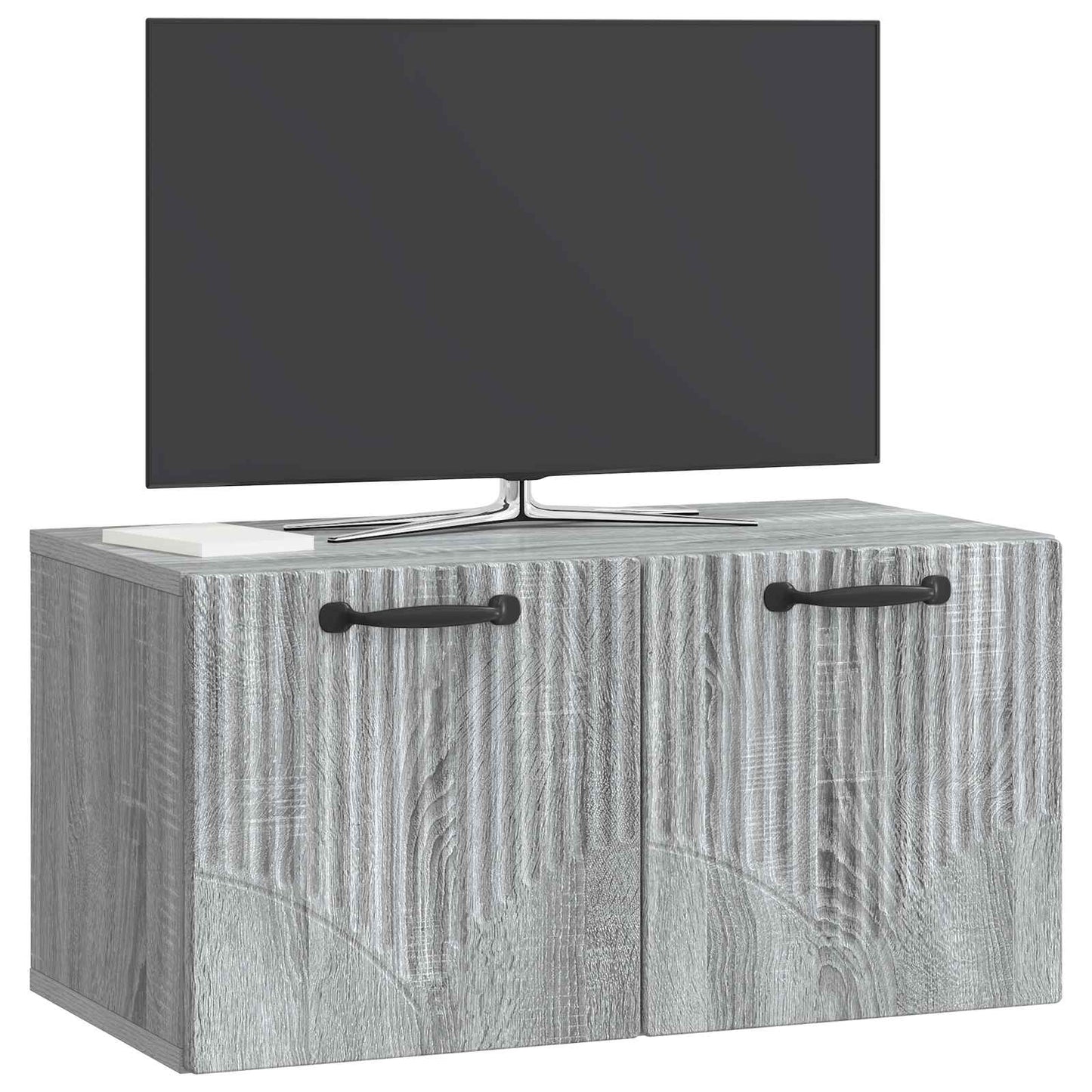 Væghængt TV-skab Vægmonteret Grå sonoma-eg 59,5 x 31 x 30 cm