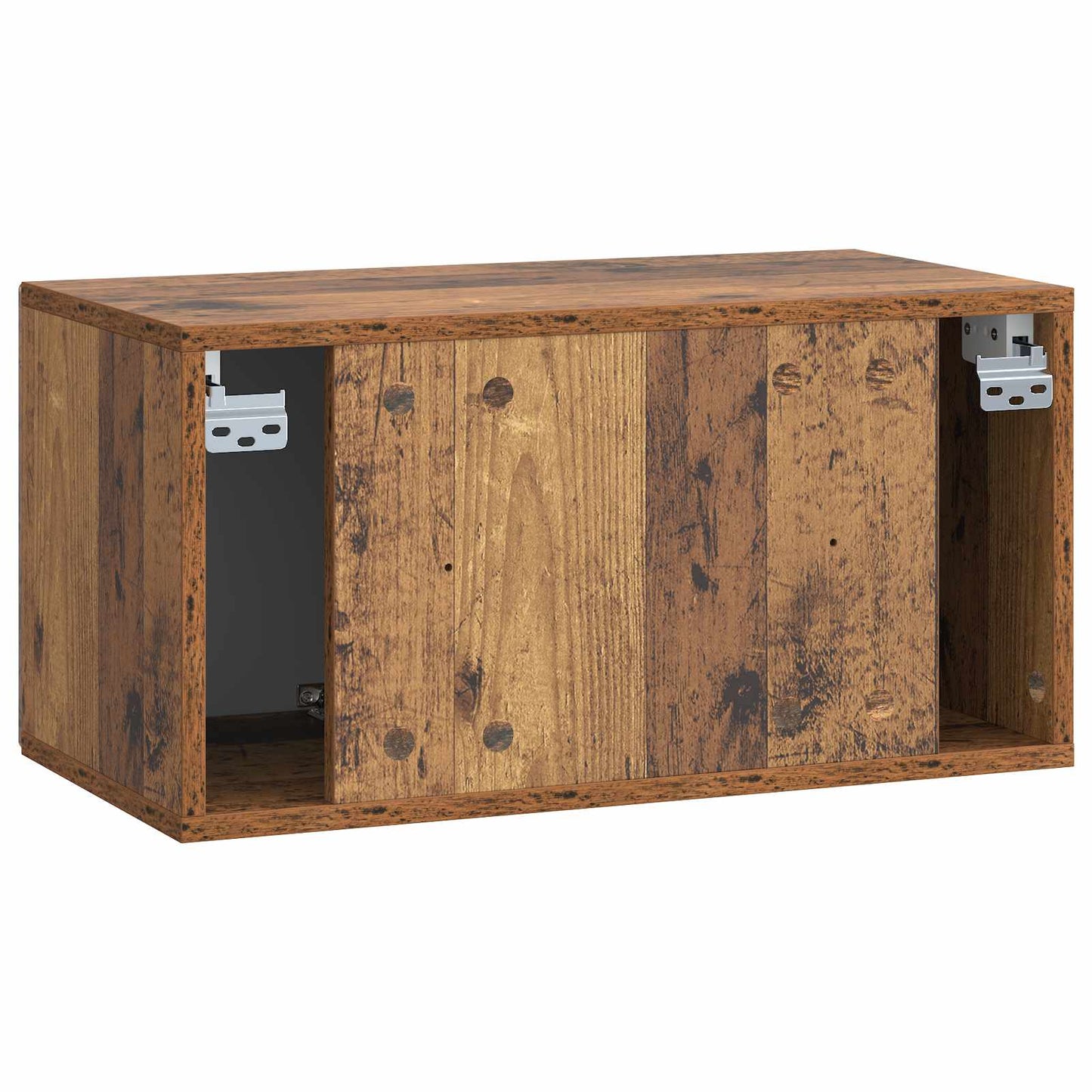 Væghængt TV-skab Gammelt træ 59,5 x 31 x 30 cm Konstrueret træ