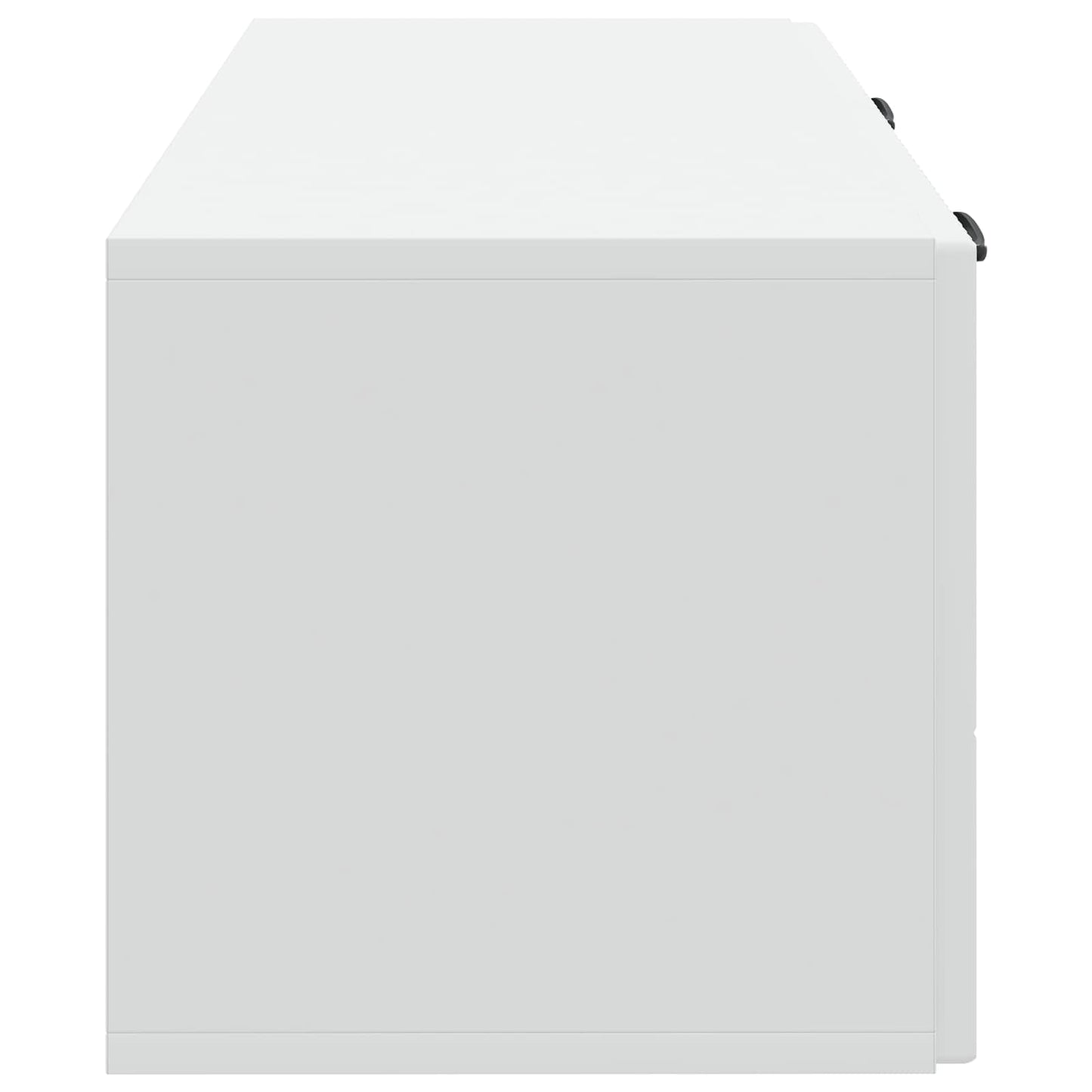 Væghængt TV-skab Hvid 78,5 x 31 x 30 cm Konstrueret træ
