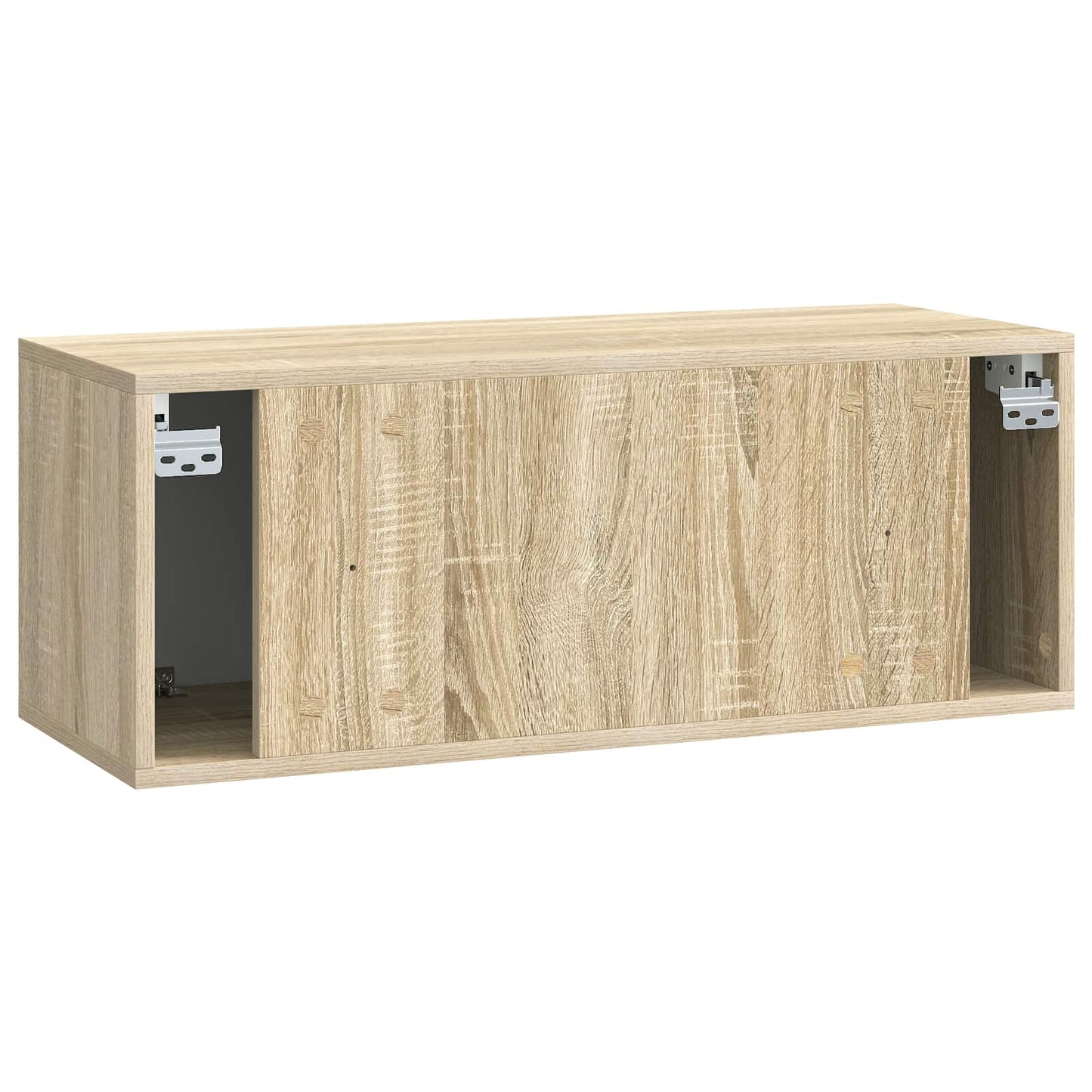 Væghængt TV-skab Sonoma-eg 78,5 x 31 x 30 cm Konstrueret træ