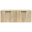Væghængt TV-skab Sonoma-eg 78,5 x 31 x 30 cm Konstrueret træ