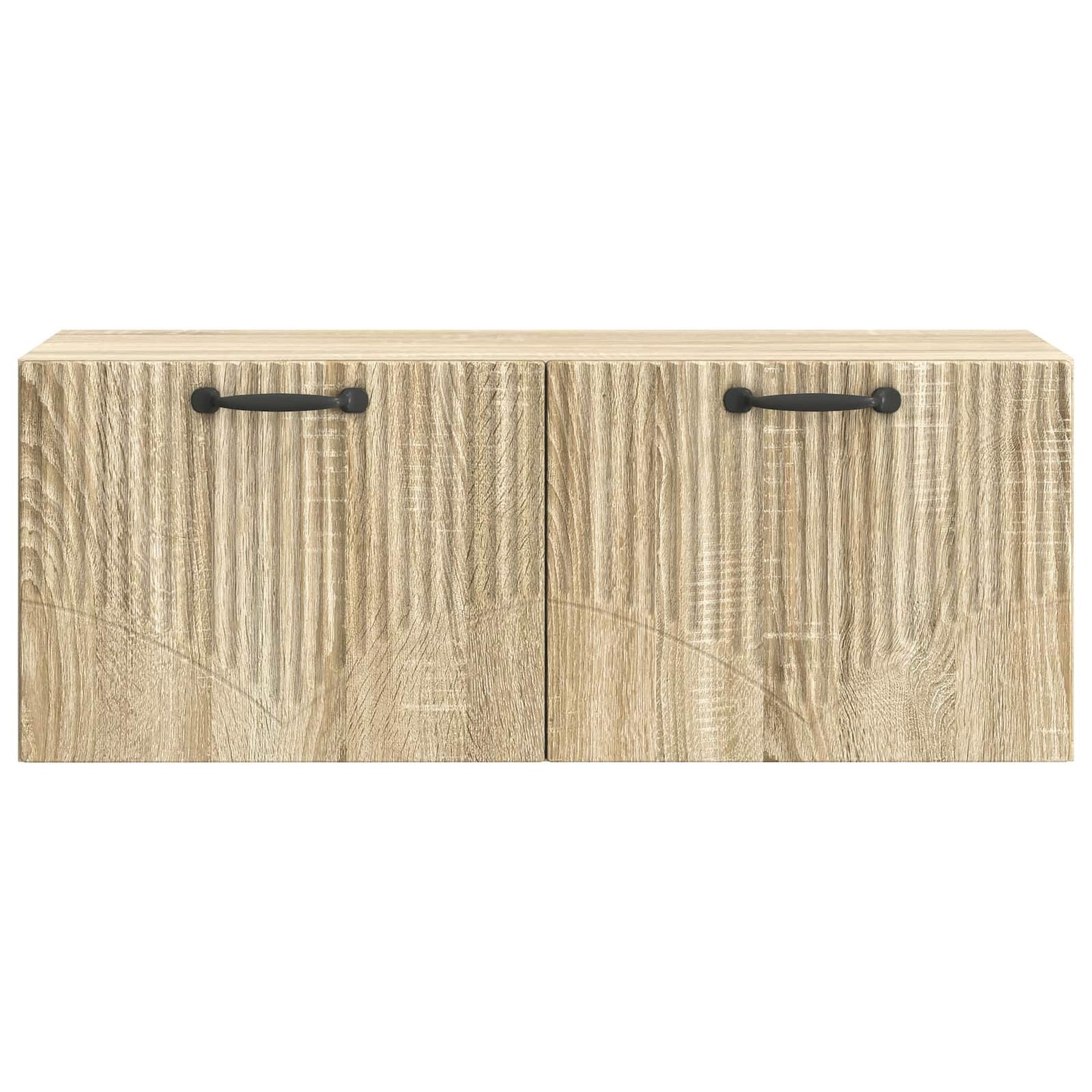 Væghængt TV-skab Sonoma-eg 78,5 x 31 x 30 cm Konstrueret træ