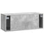 Væghængt TV-skab Betongrå 78,5 x 31 x 30 cm Konstrueret træ